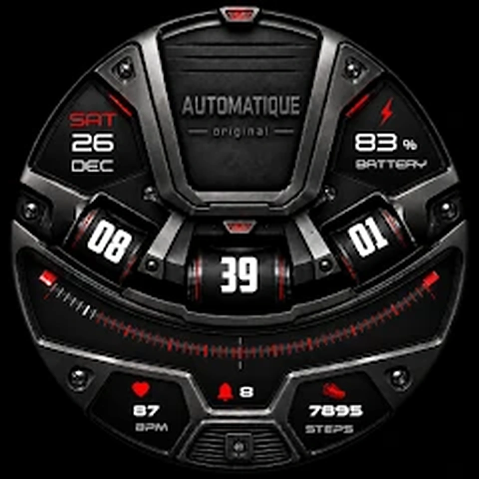 Automatique GTS17 mechanical dashboard watch face